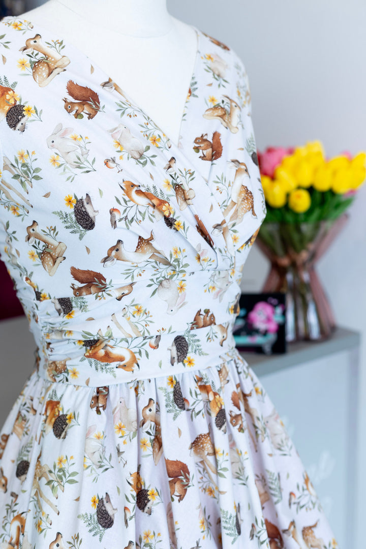 Woodland Animals Greta Dress