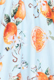 Sweet Citrus Swing Dress