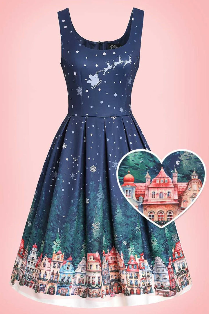 PREORDER - Amanda Christmas Eve Dress - Expected dispatch date 2nd of December