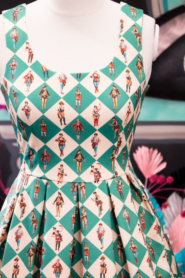 Amanda Vintage Circus Dress