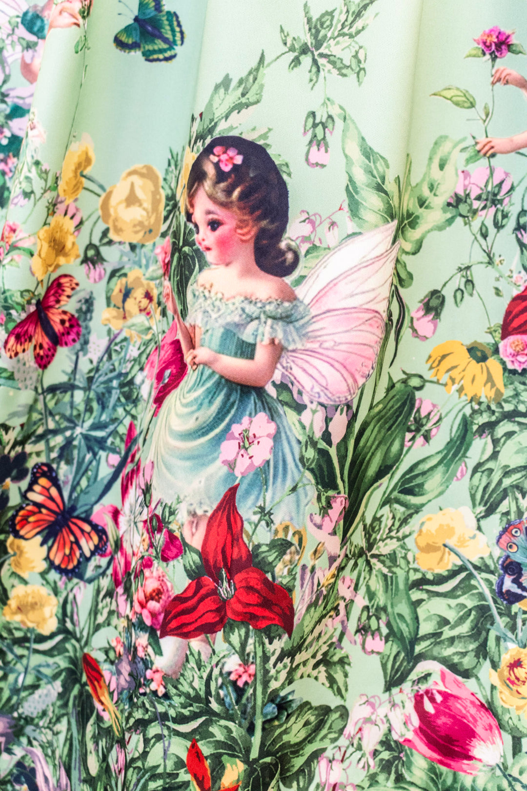 PREORDER - Amanda Green Fairy Forest Dress - Expected dispatch date 3rd of June