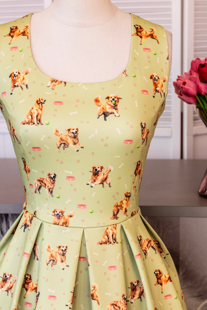 PREORDER - Amanda Golden Retriever Dress - Estimated dispatch 3rd of June