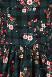 Garden Gingham Tea Dress