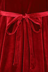 Lyra Dress - Red Velvet