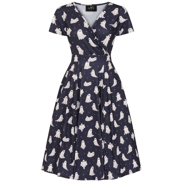 Lyra Dress - Ghosts - Preorder for dispatch 30th September