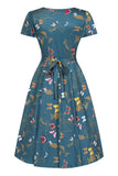 Teal Butterfly Lyra Dress - Preorder for dispatch 20th May