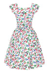 Summer Berries Swing Dress