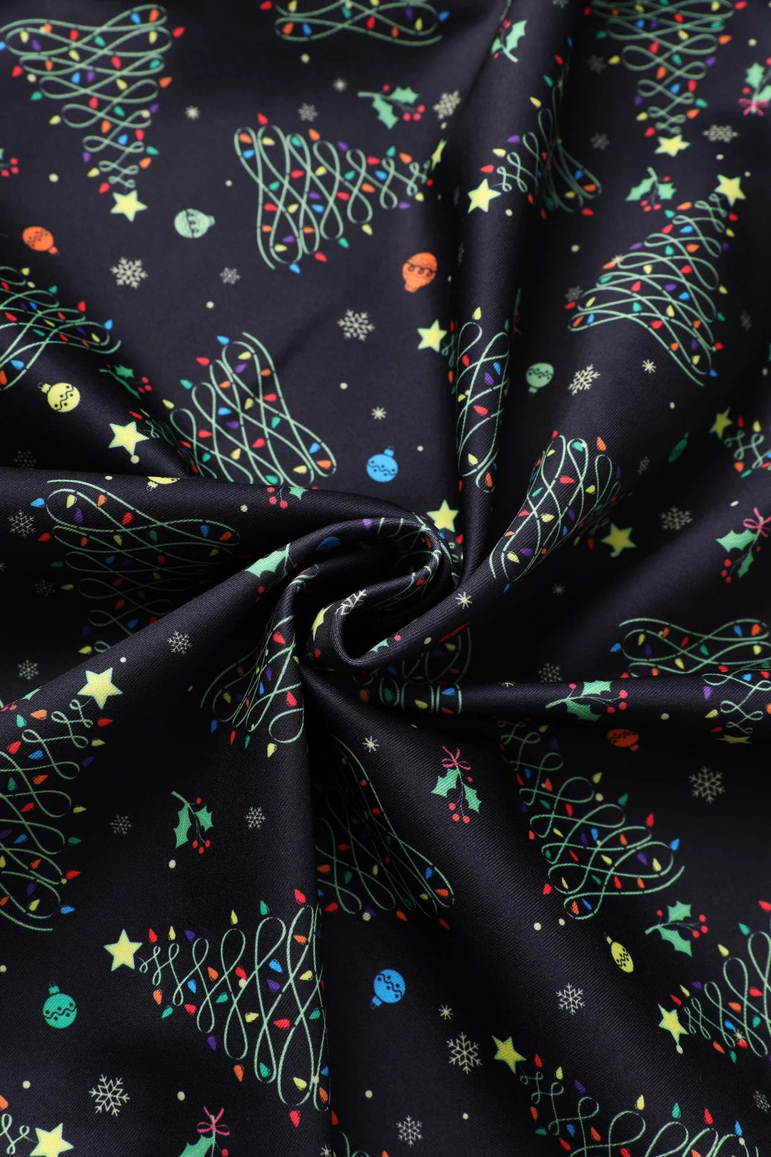PREORDER - Scarlette Christmas Lights Swing Dress - Estimated dispatch 5th of November