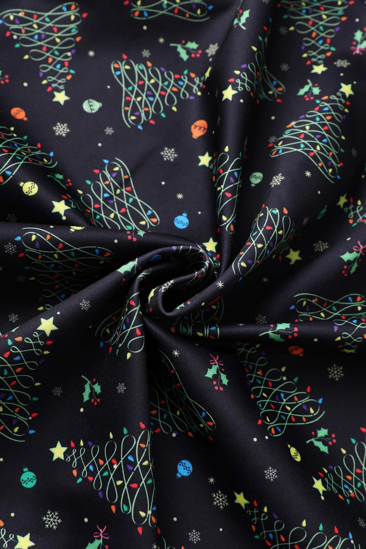 PREORDER - Scarlette Christmas Lights Swing Dress - Estimated dispatch 5th of November