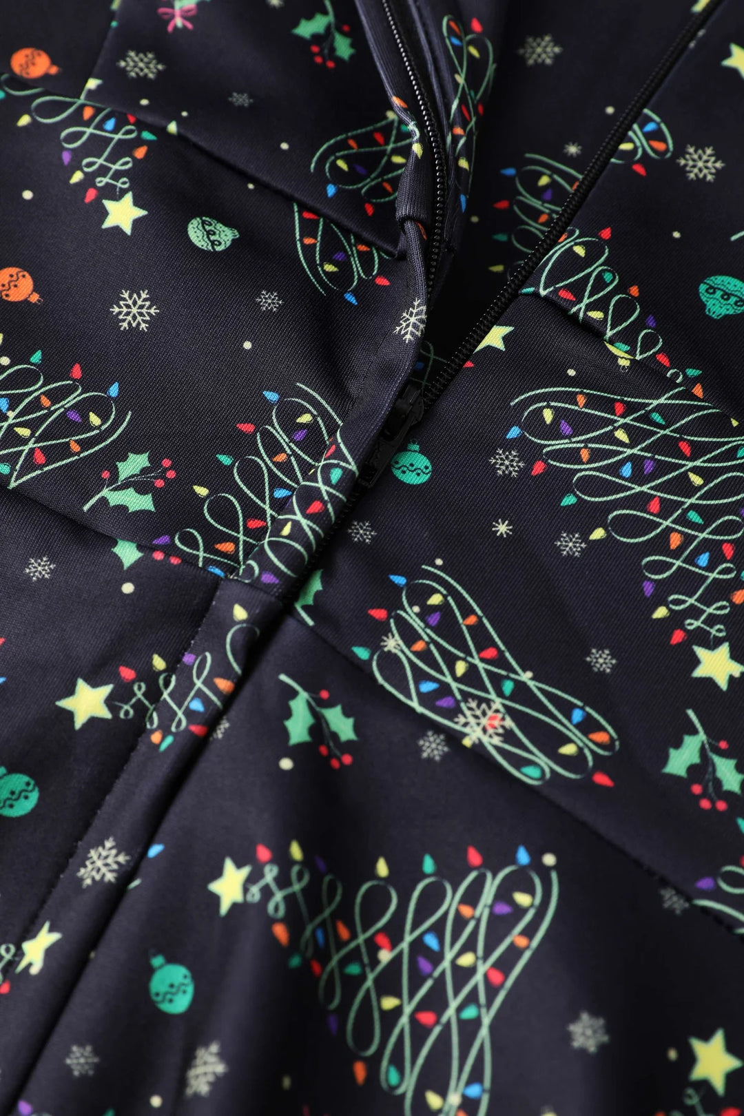 PREORDER - Scarlette Christmas Lights Swing Dress - Estimated dispatch 5th of November