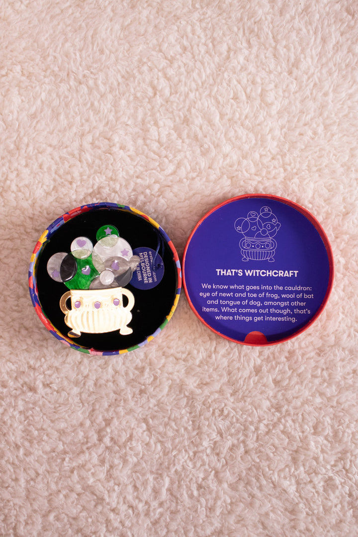 That's Witchcraft Brooch