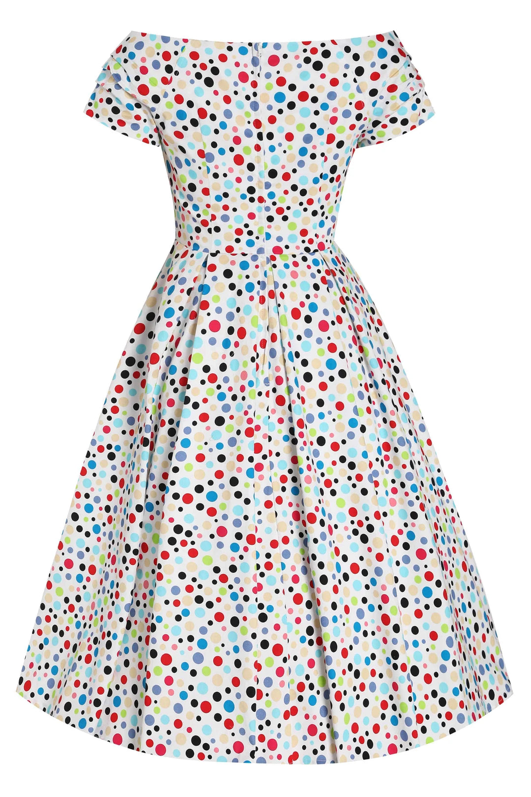 PREORDER - Lily Rainbow Polka Dress - Expected dispatch 9th October