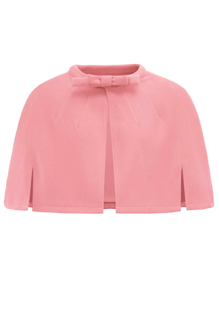 PREORDER - Sabrina Coral Pink Cape - Estimated dispatch 12th of November