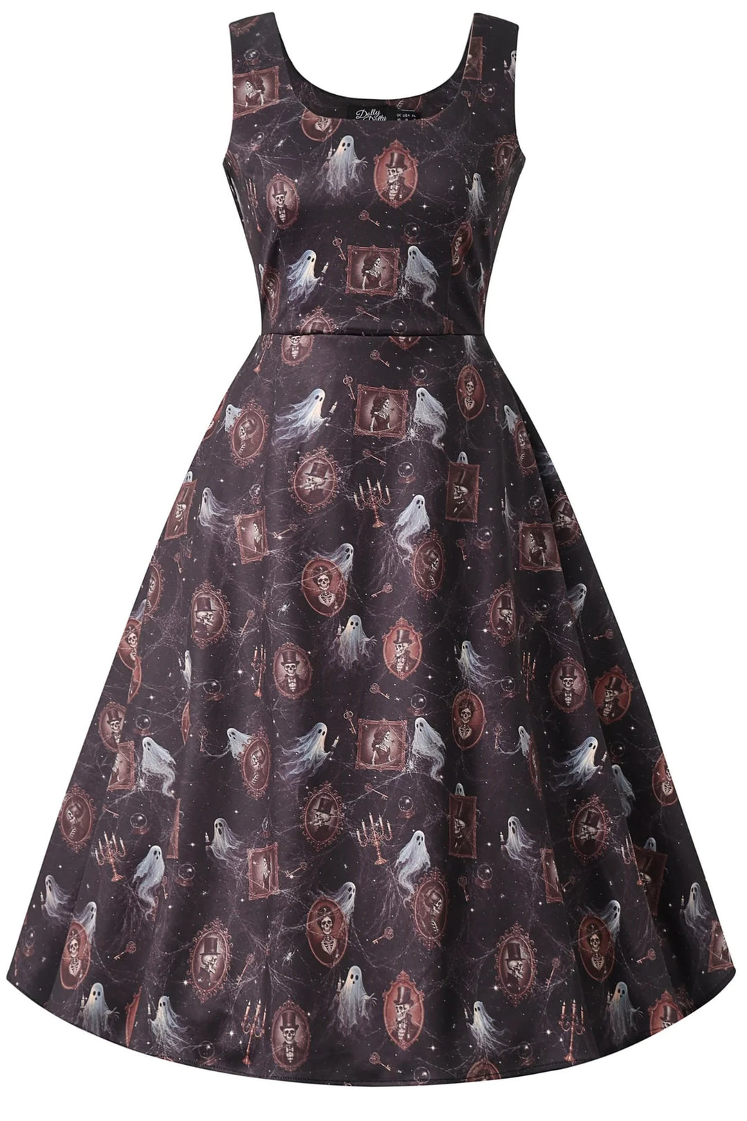 PREORDER - Cordelia Ghostly Manor Aline Dress - Expected dispatch 13th of October
