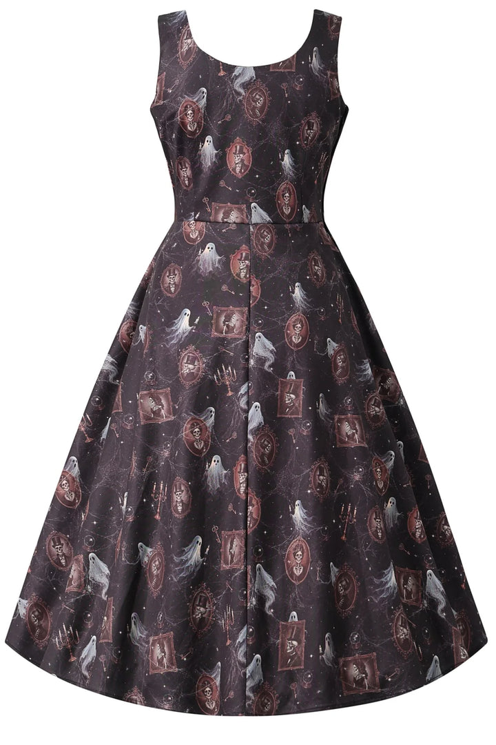 PREORDER - Cordelia Ghostly Manor Aline Dress - Expected dispatch 13th of October