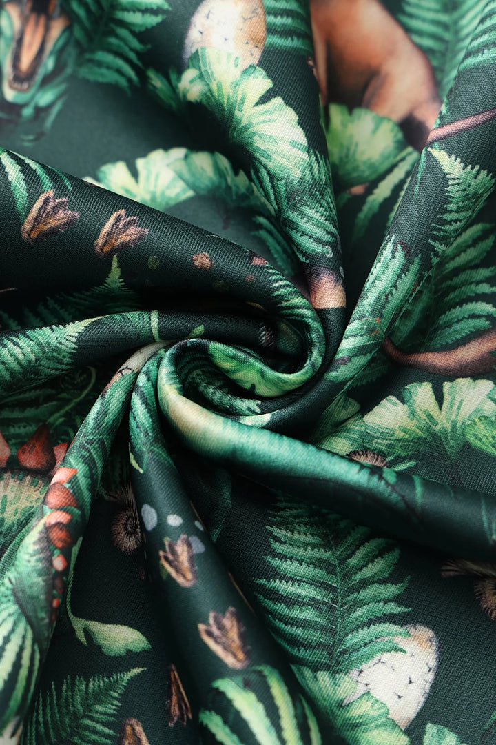PREORDER - Cordelia Jurassic Dinosaur Aline Dress - Expected dispatch 13th of October