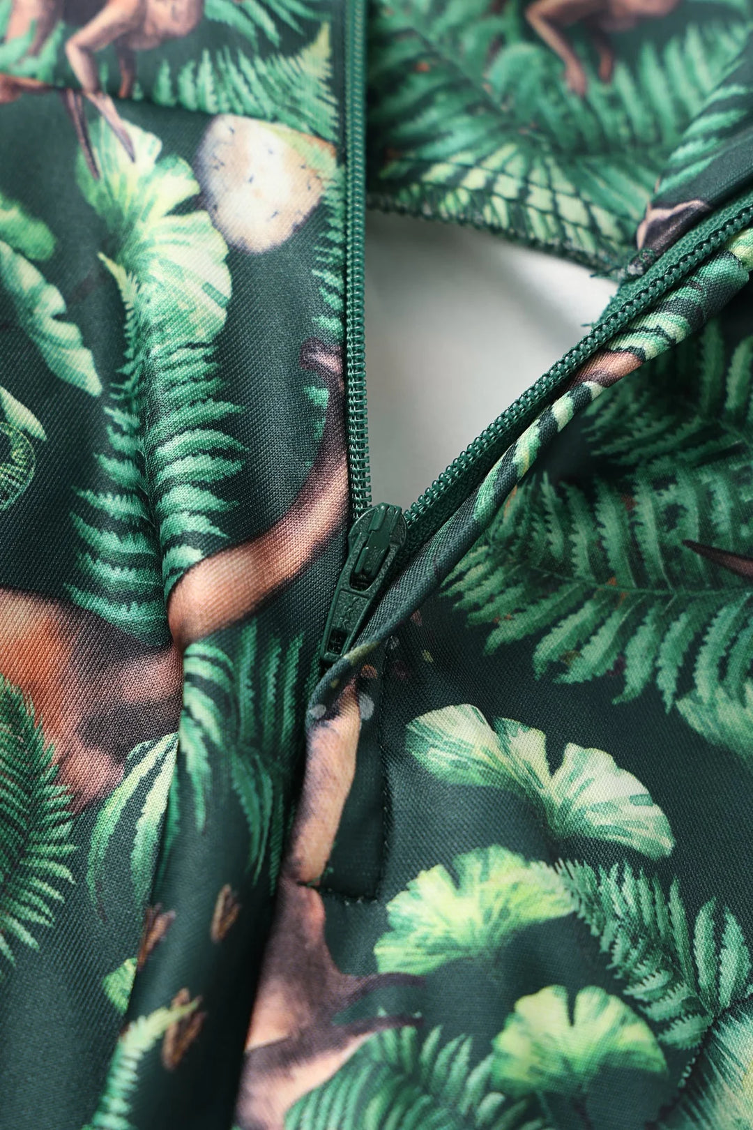 PREORDER - Cordelia Jurassic Dinosaur Aline Dress - Expected dispatch 13th of October