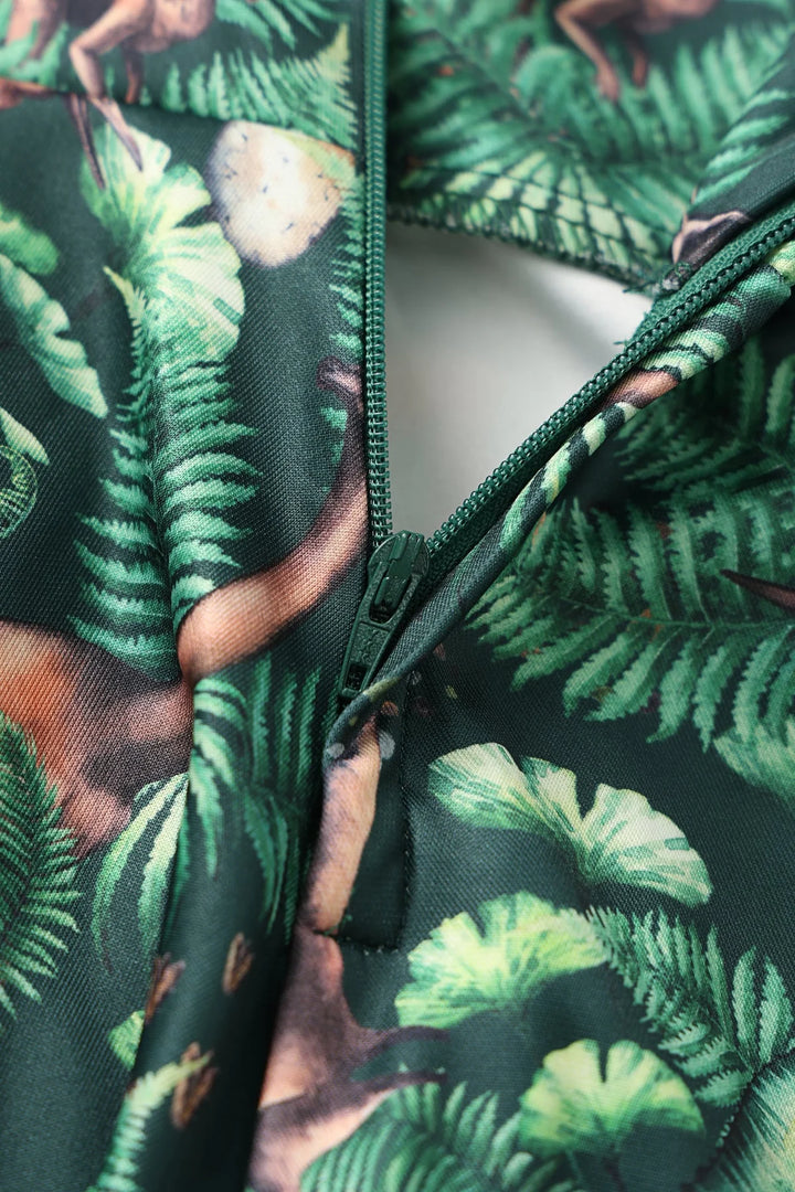 PREORDER - Cordelia Jurassic Dinosaur Aline Dress - Expected dispatch 13th of October