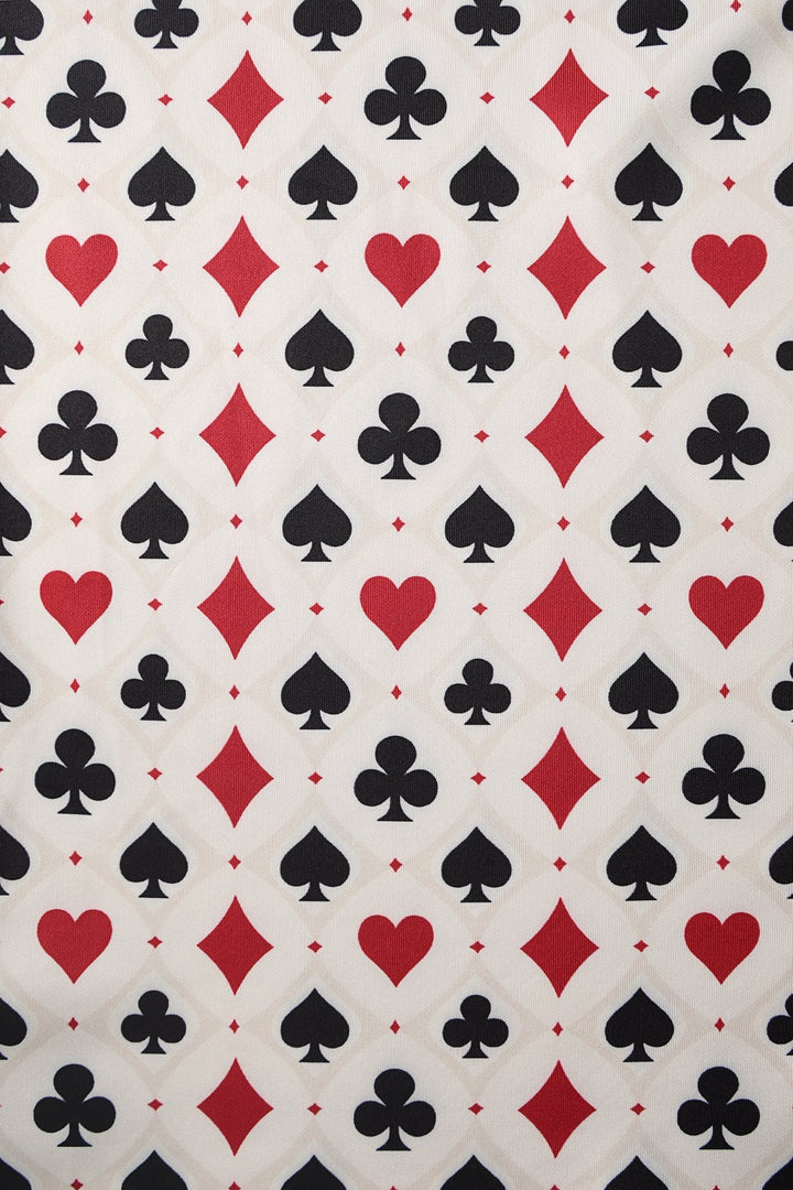 PREORDER - Cordelia Playing Card Aline Dress - Expected dispatch 13th of October