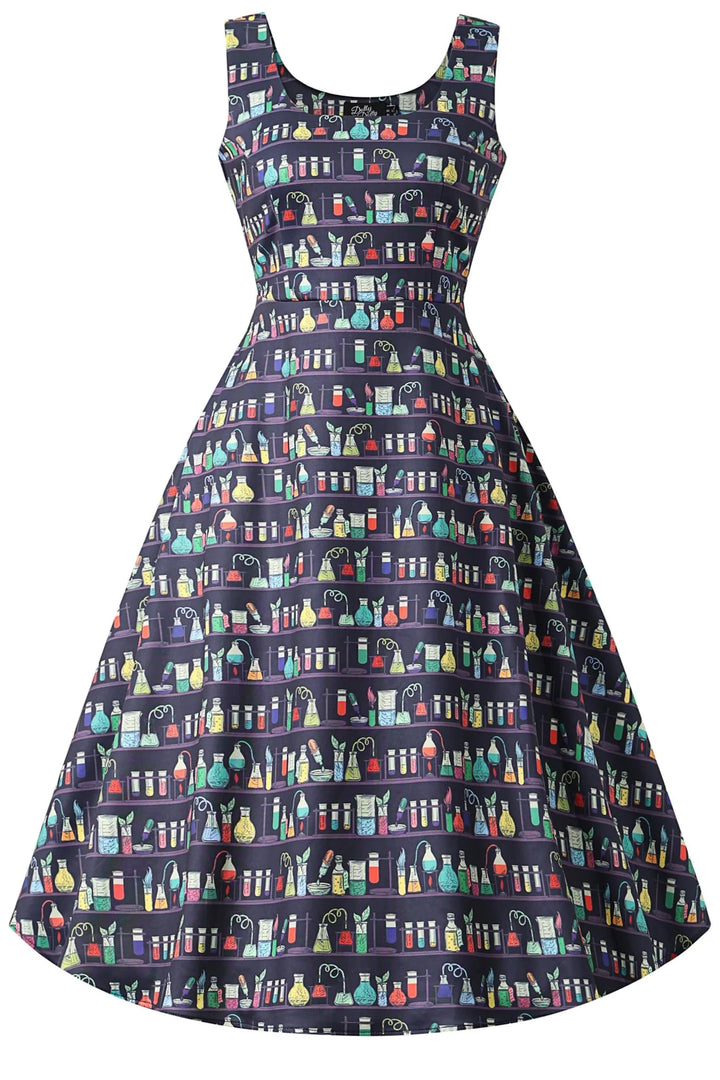 PREORDER - Cordelia Science Lab Aline Dress - Expected dispatch 13th of October
