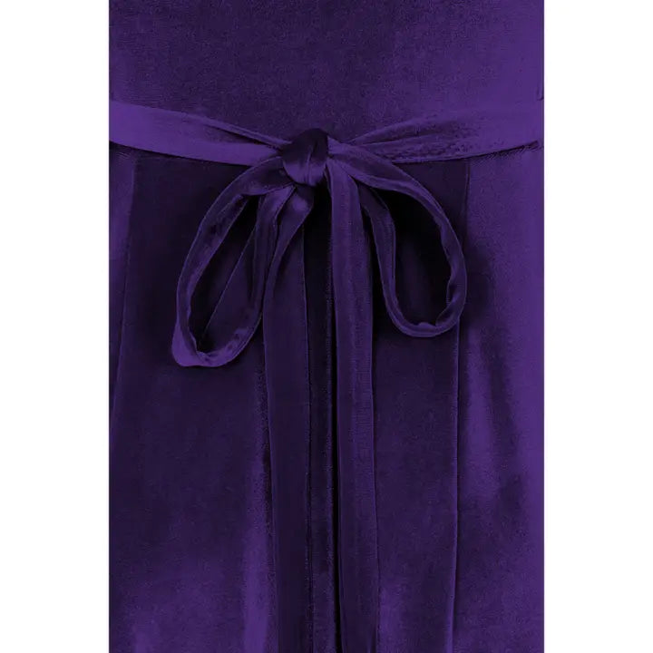 Lyra Maxi Dress - Purple Velvet - Preorder for dispatch 4th of November