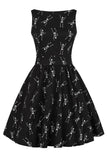 Silly Skeleton Tea Dress