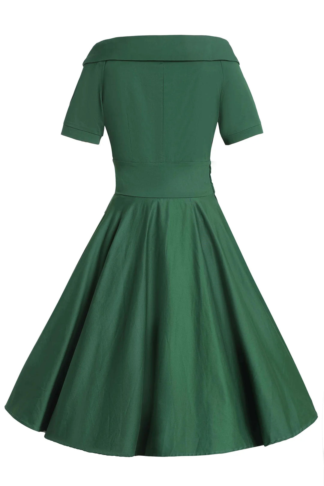 PREORDER - Darlene Green Swing Dress - Estimated dispatch 5th of November