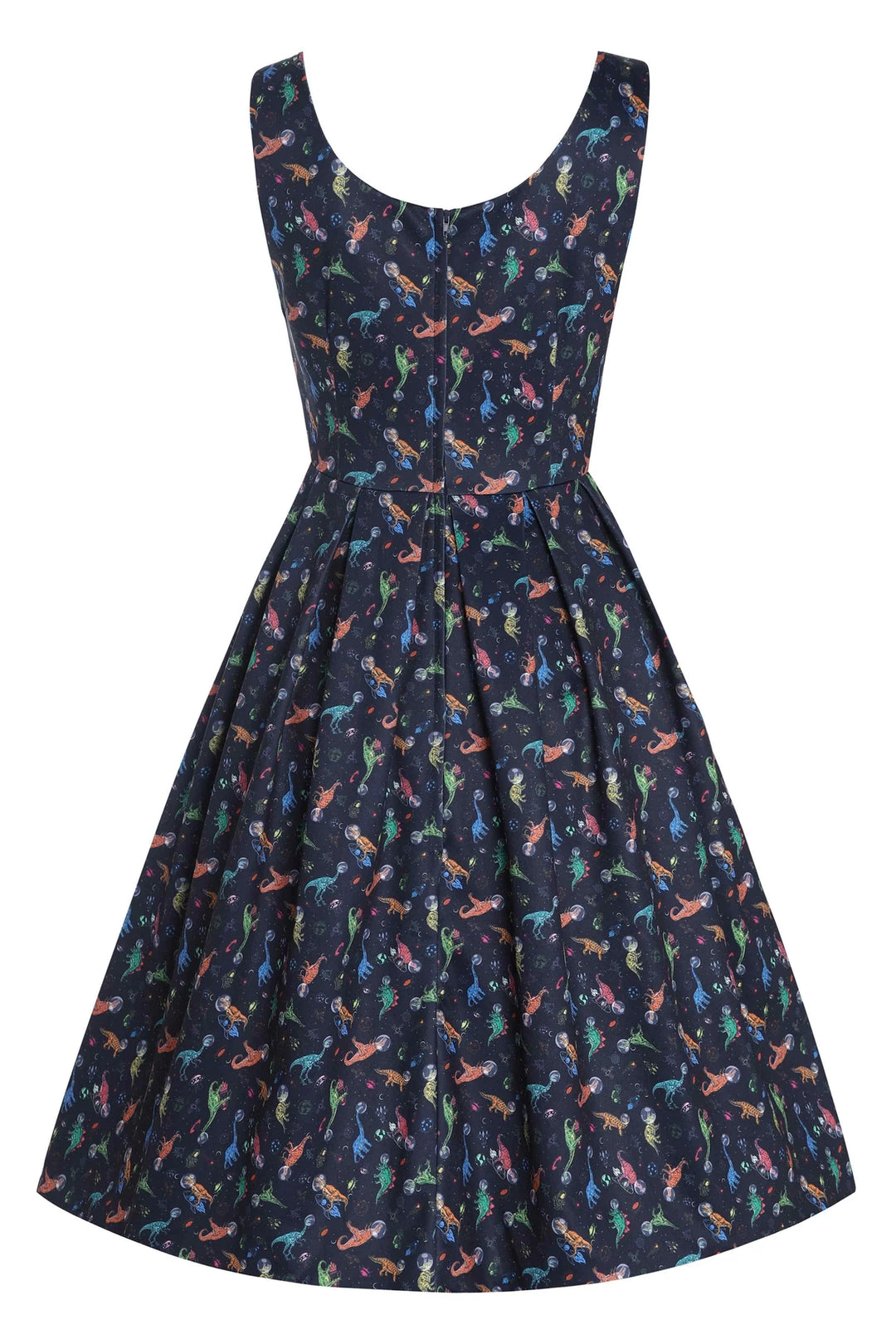 PREORDER - Amanda Space Dinosaur Dress - Estimated dispatch 9th of October