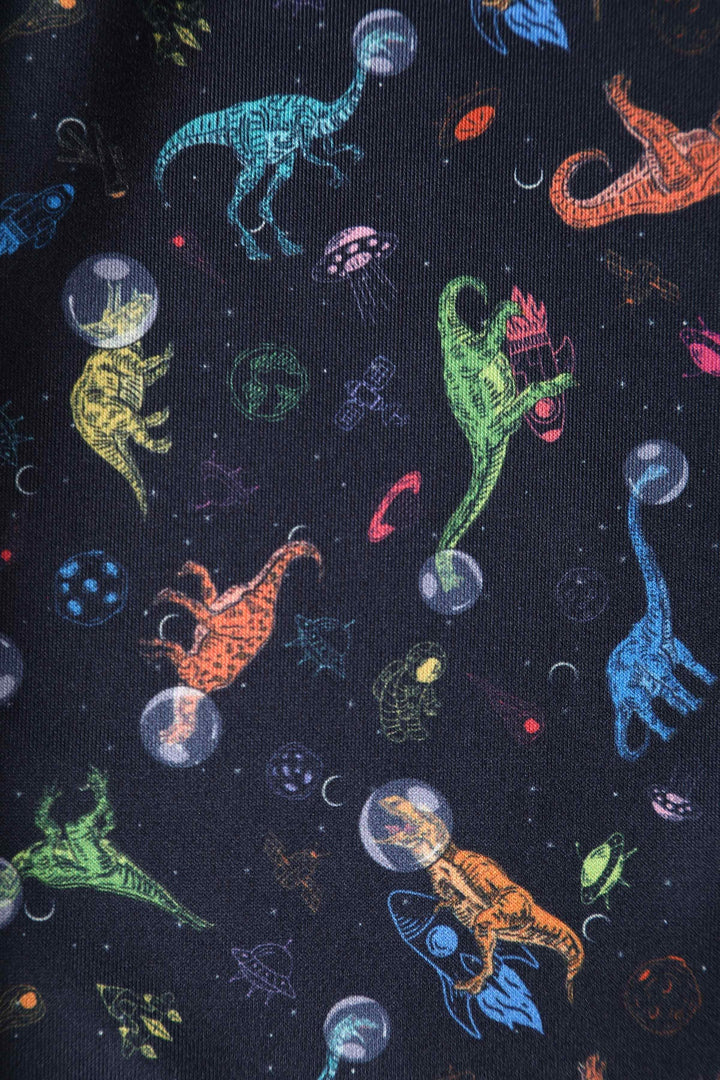 PREORDER - Amanda Space Dinosaur Dress - Estimated dispatch 9th of October
