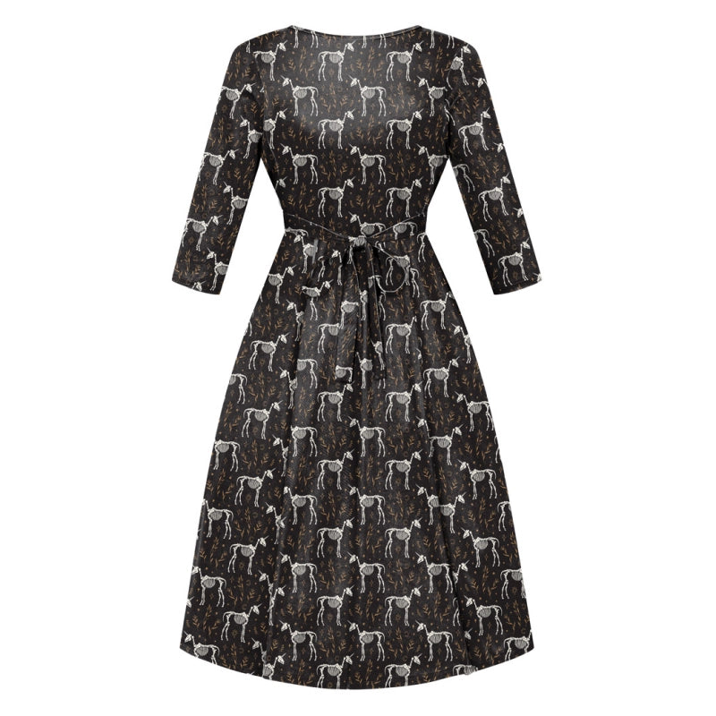 Lyra Dress - Unicorn Skeleton - Preorder for dispatch 30th September