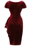 Elsie Dress - Red Velvet