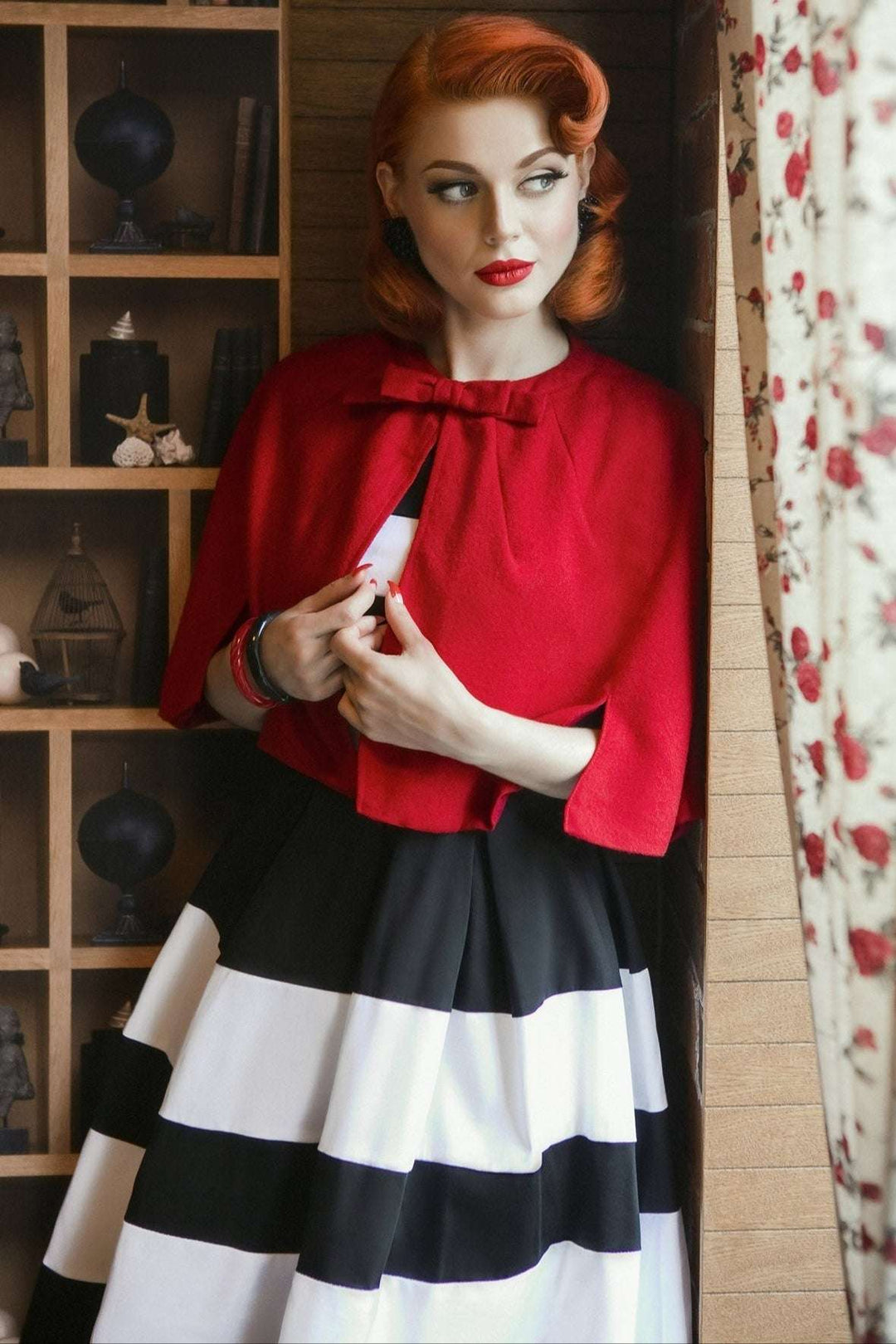 PREORDER - Sabrina Red Cape - Estimated dispatch 12th of November