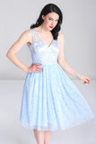 Infinity 50s Dress - Blue