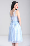 Infinity 50s Dress - Blue