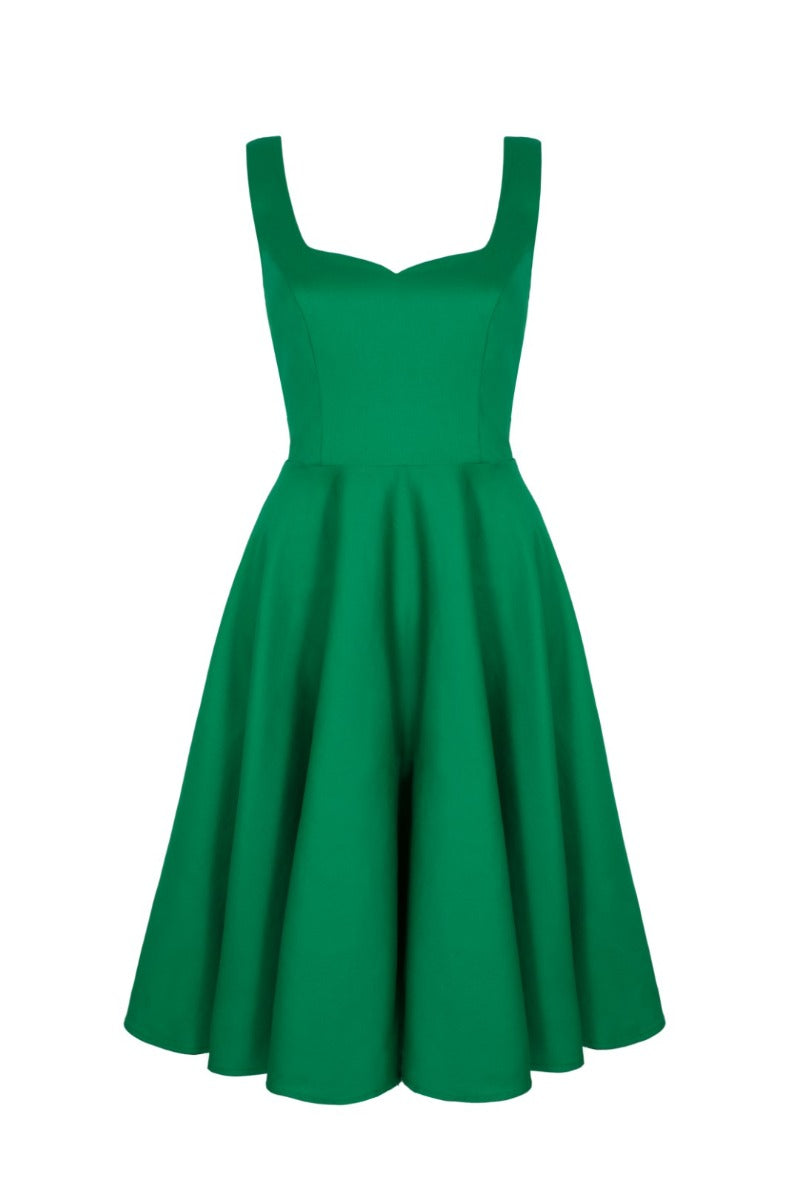 Heidi Dress - Green - Preorder for dispatch 6th of August