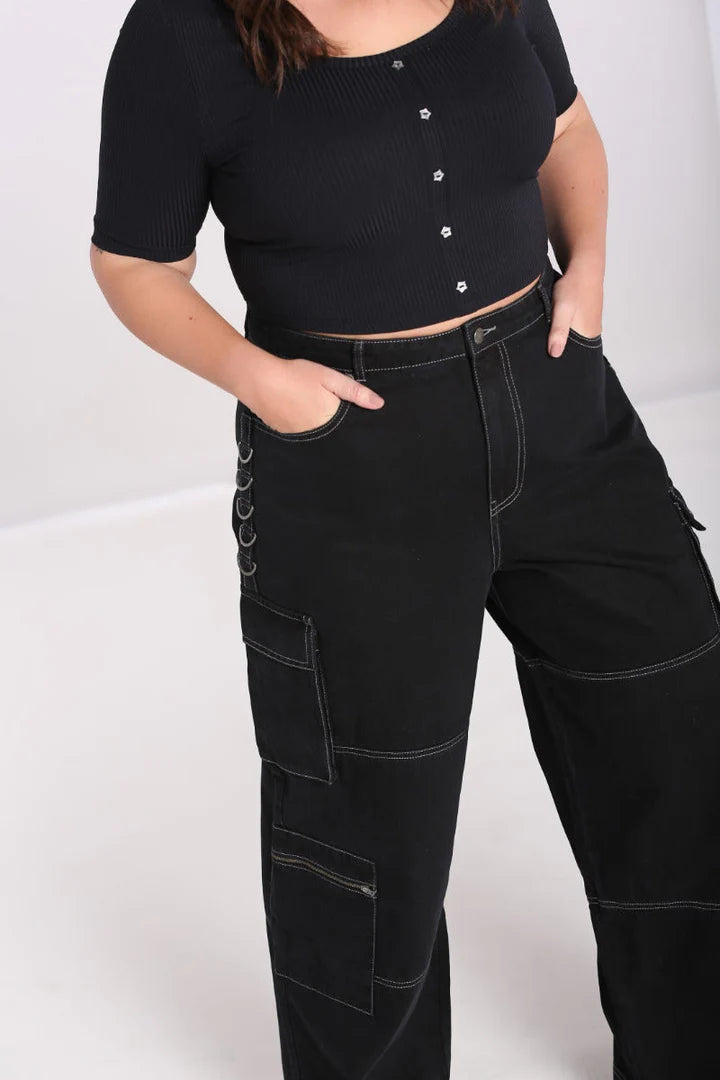 Cameron Jeans Black - Preorder for dispatch 3rd of September