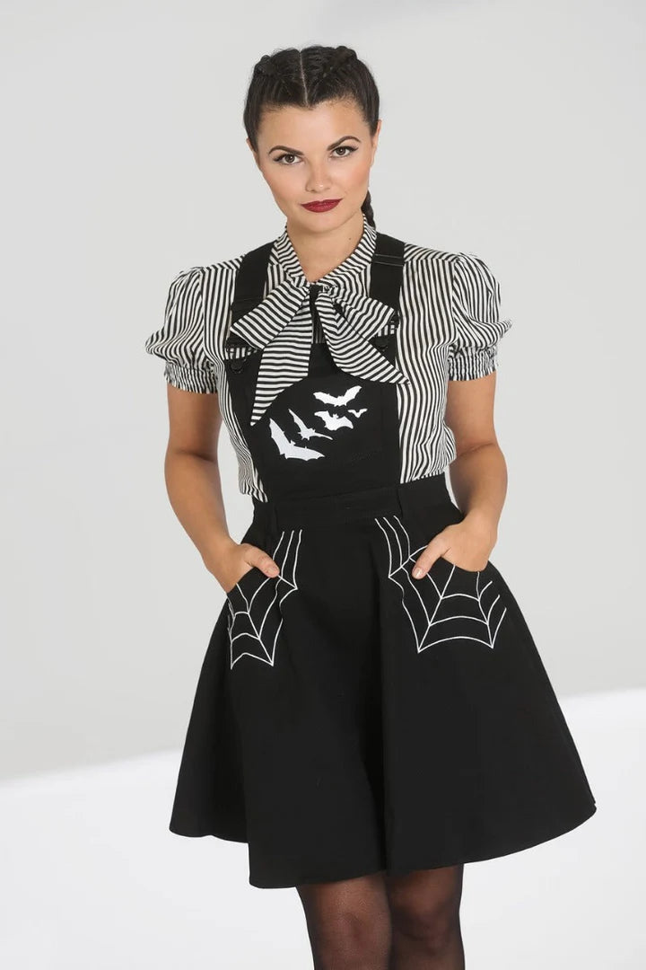 PREORDER - Miss Muffet Pinafore Dress - Estimated dispatch 28th of October