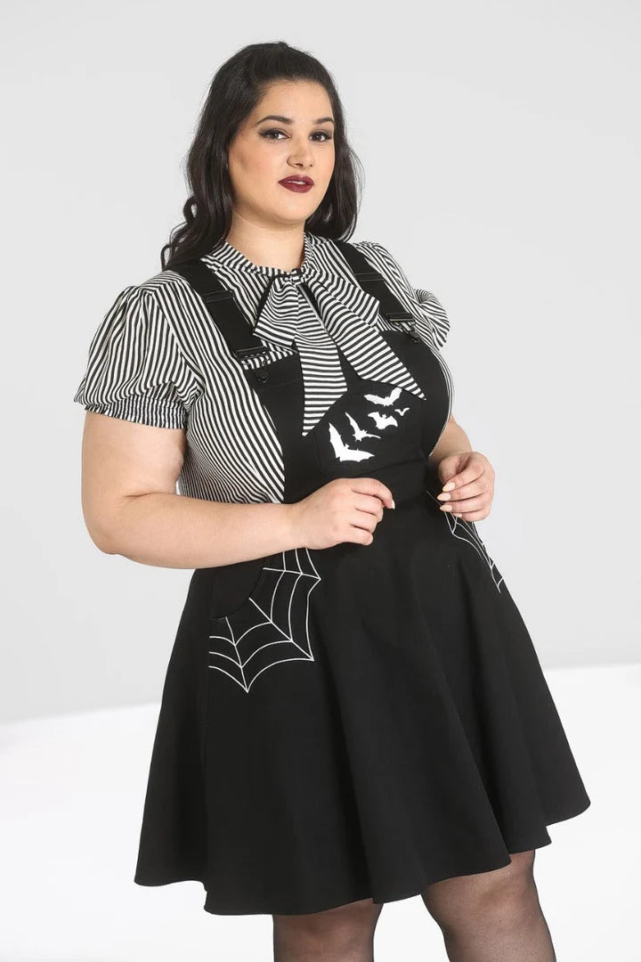 PREORDER - Miss Muffet Pinafore Dress - Estimated dispatch 28th of October
