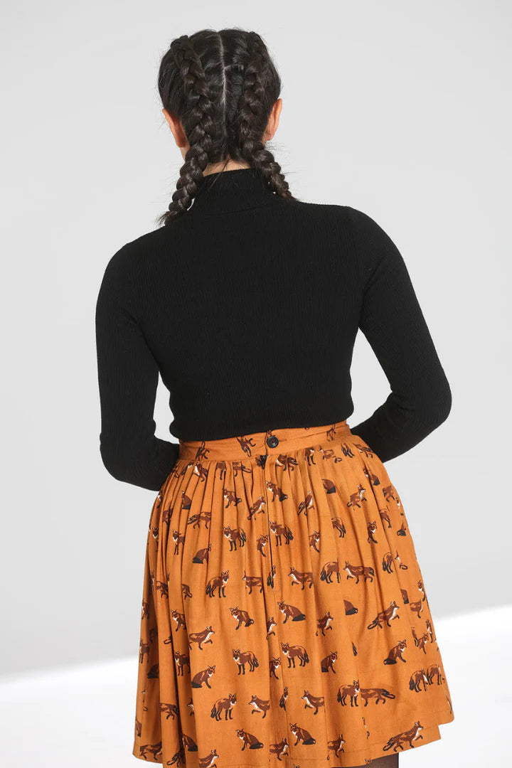 Spiros Long Sleeve Top - Black - Preorder for dispatch 6th August