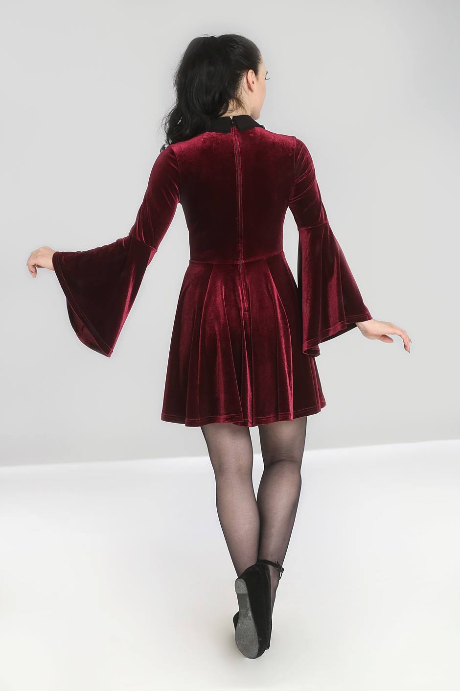 PREORDER - Wine Prudence Dress - Estimated dispatch 30th of June