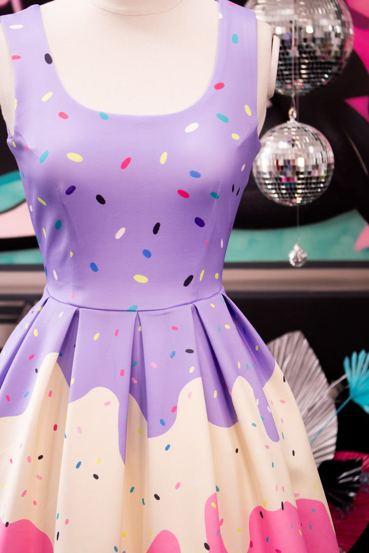 PREORDER - Amanda Ice Cream Dress - Expected dispatch 3rd February