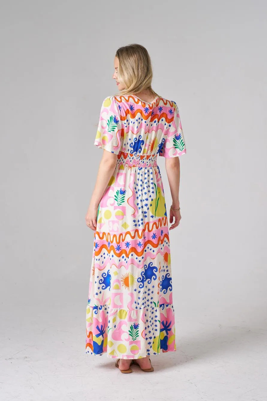 PREORDER - Daeyanah Palm Springs Dress - Estimated dispatch 11th of November