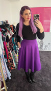 Charlotte Nova Skirt in Purple