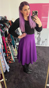 Charlotte Nova Skirt in Purple