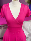 Mimi Swing Dress - Pink Sparkle