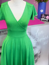 Mimi Swing Dress - Green Sparkle