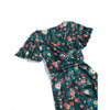 Donna Green Floral Dress