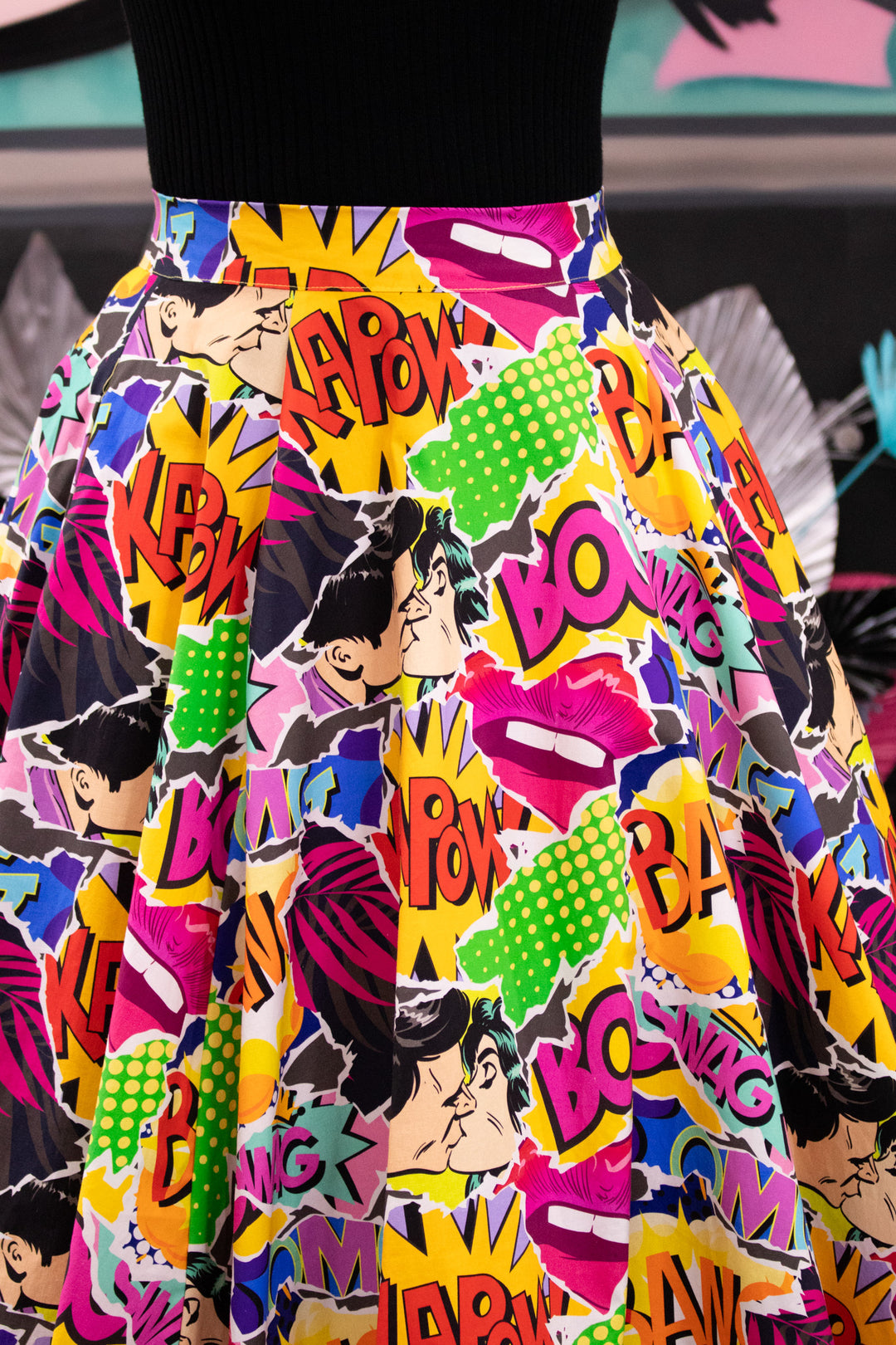 Iris Swing Skirt - Comic