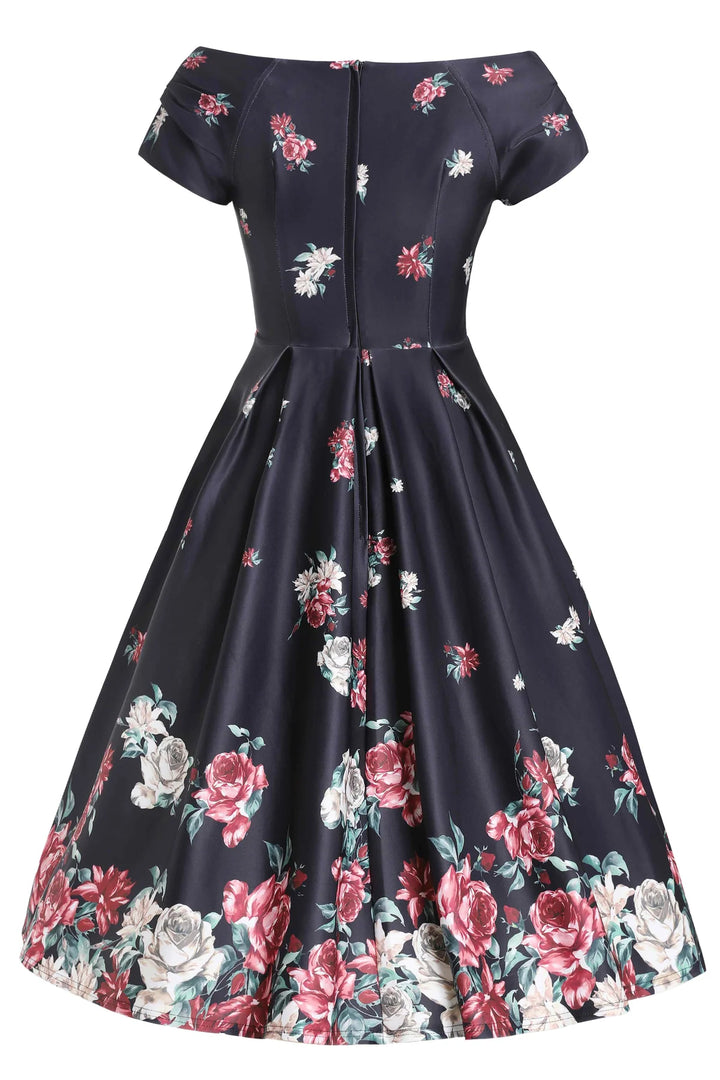 PREORDER - Lily Midnight Rose Dress - Expected dispatch 21st of October