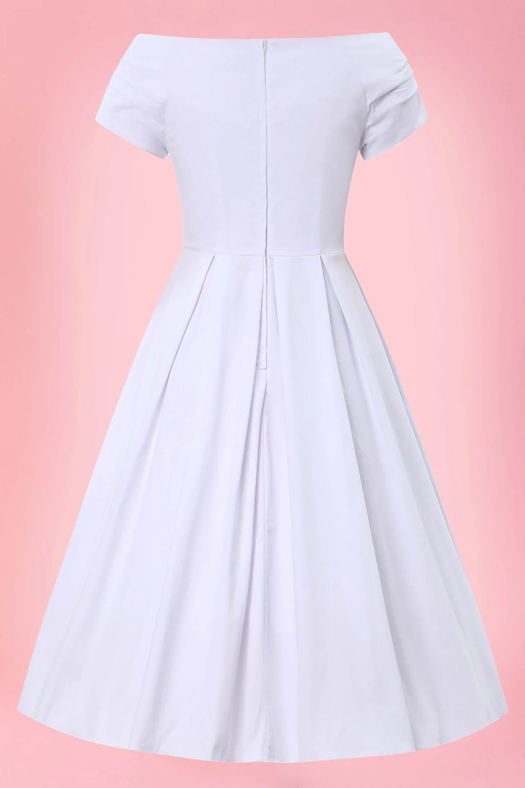 PREORDER - Lily White Swing Dress - Expected dispatch date 24th of March